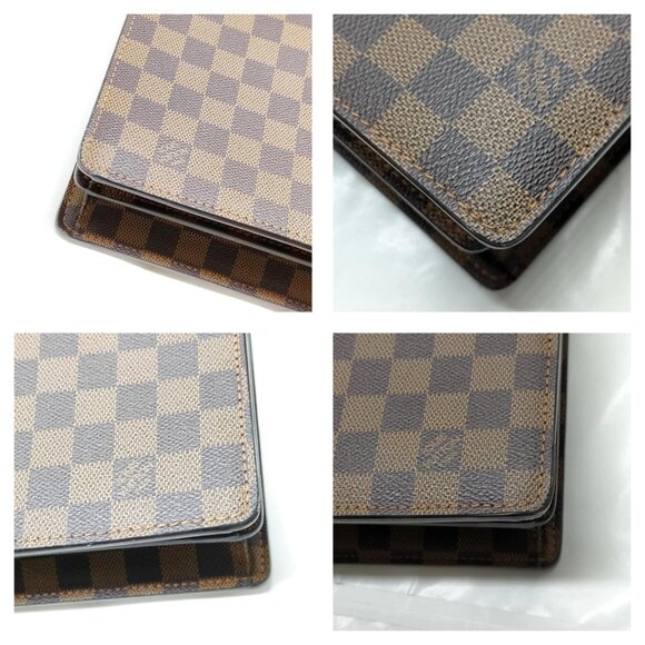 Authentic Louis Vuitton LV Business Bag Altona GM Brown Damier mn715-112525 - Picture 6 of 16